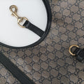 New Jackie Brown×Black PVC coated canvas×Leather 203493 G5677545ニュージャッキー ブラウン×ブラック PVCコーティングキャンバス×レザー 203493 G5677545