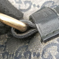 New Jackie Brown×Black PVC coated canvas×Leather 203493 G5677545ニュージャッキー ブラウン×ブラック PVCコーティングキャンバス×レザー 203493 G5677545