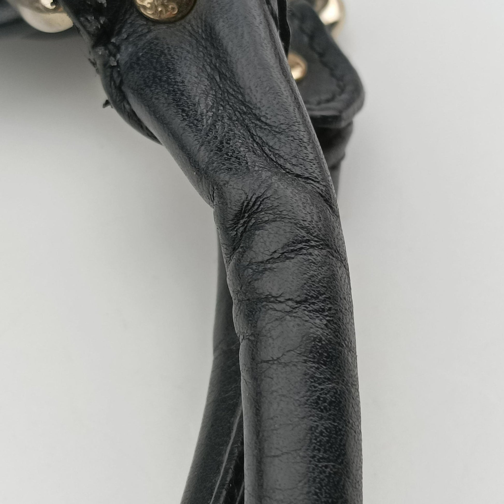 New Jackie Brown×Black PVC coated canvas×Leather 203493 G5677545ニュージャッキー ブラウン×ブラック PVCコーティングキャンバス×レザー 203493 G5677545
