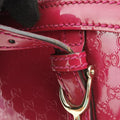 Microguccissima Red Patent Leather 309617 E015027590マイクログッチシマ レッド パテント 309617 E015027590