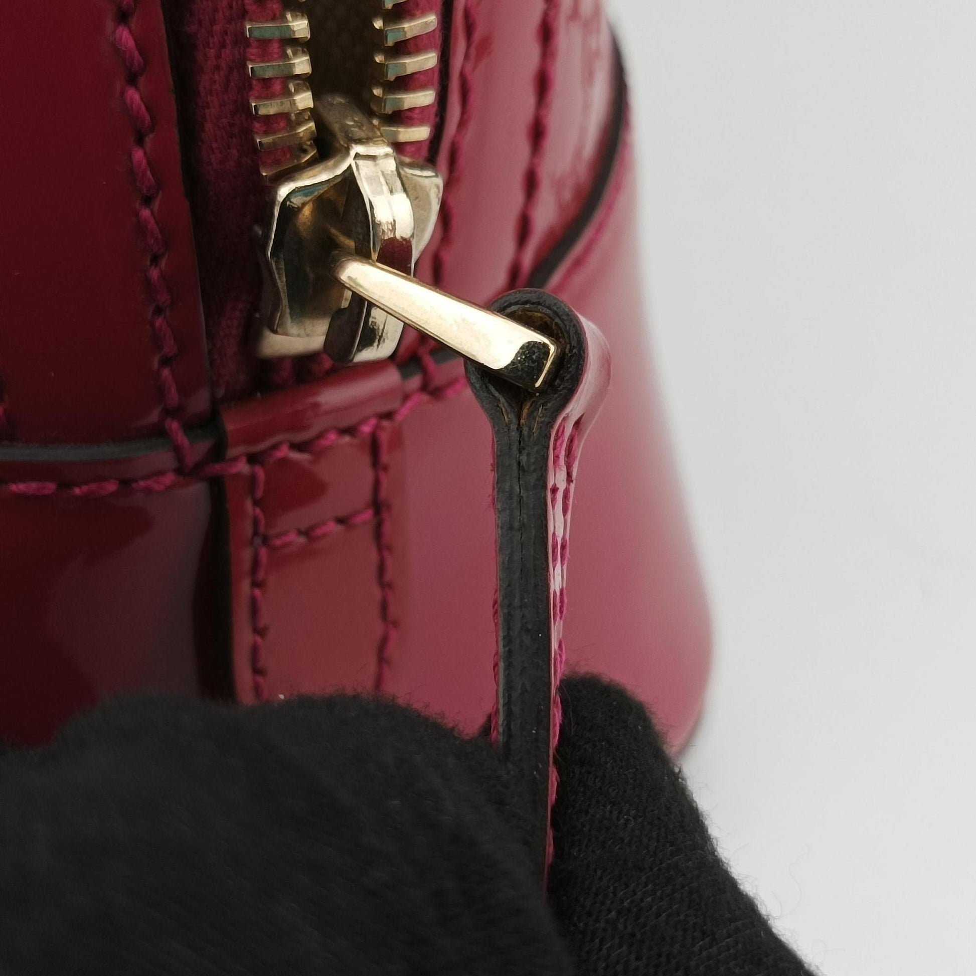 Microguccissima Red Patent Leather 309617 E015027590マイクログッチシマ レッド パテント 309617 E015027590
