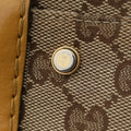 GG Running Beige×Yellow canvas×leather 247183 I9524884GGランニング ベージュ x イエロー キャンバス×レザー 247183 I9524884