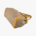GG Running Beige×Yellow canvas×leather 247183 I9524884GGランニング ベージュ x イエロー キャンバス×レザー 247183 I9524884