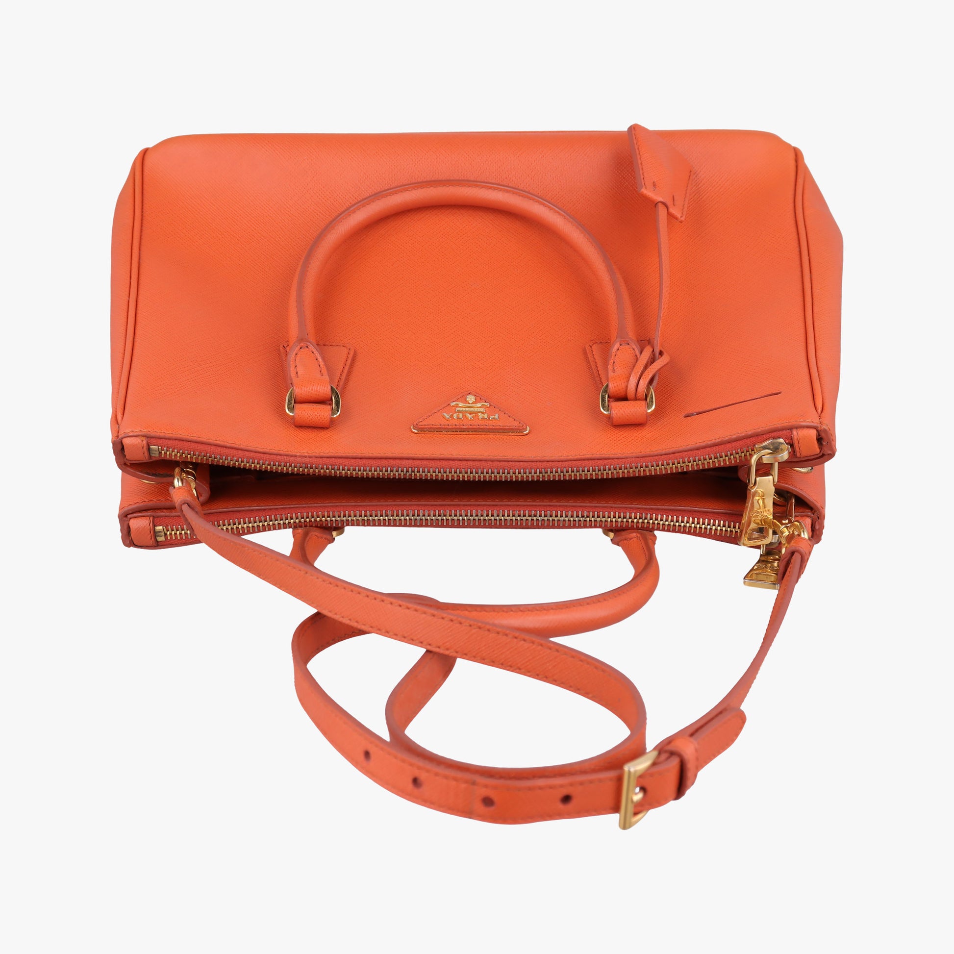 Galleria Orange SAFFIANO Leather BN1844 102ガレリア オレンジ サフィアーノレザー BN1844 102