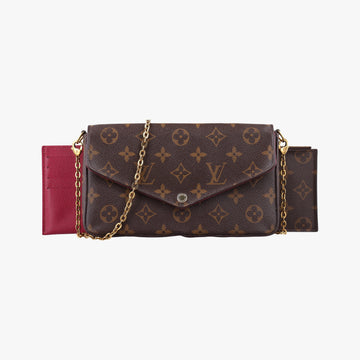 Pochette Felicie Brown Monogram Canvas M61276 MI1146ポシェット フェリシー モノグラム/ブラウン モノグラムキャンバス M61276 MI1146