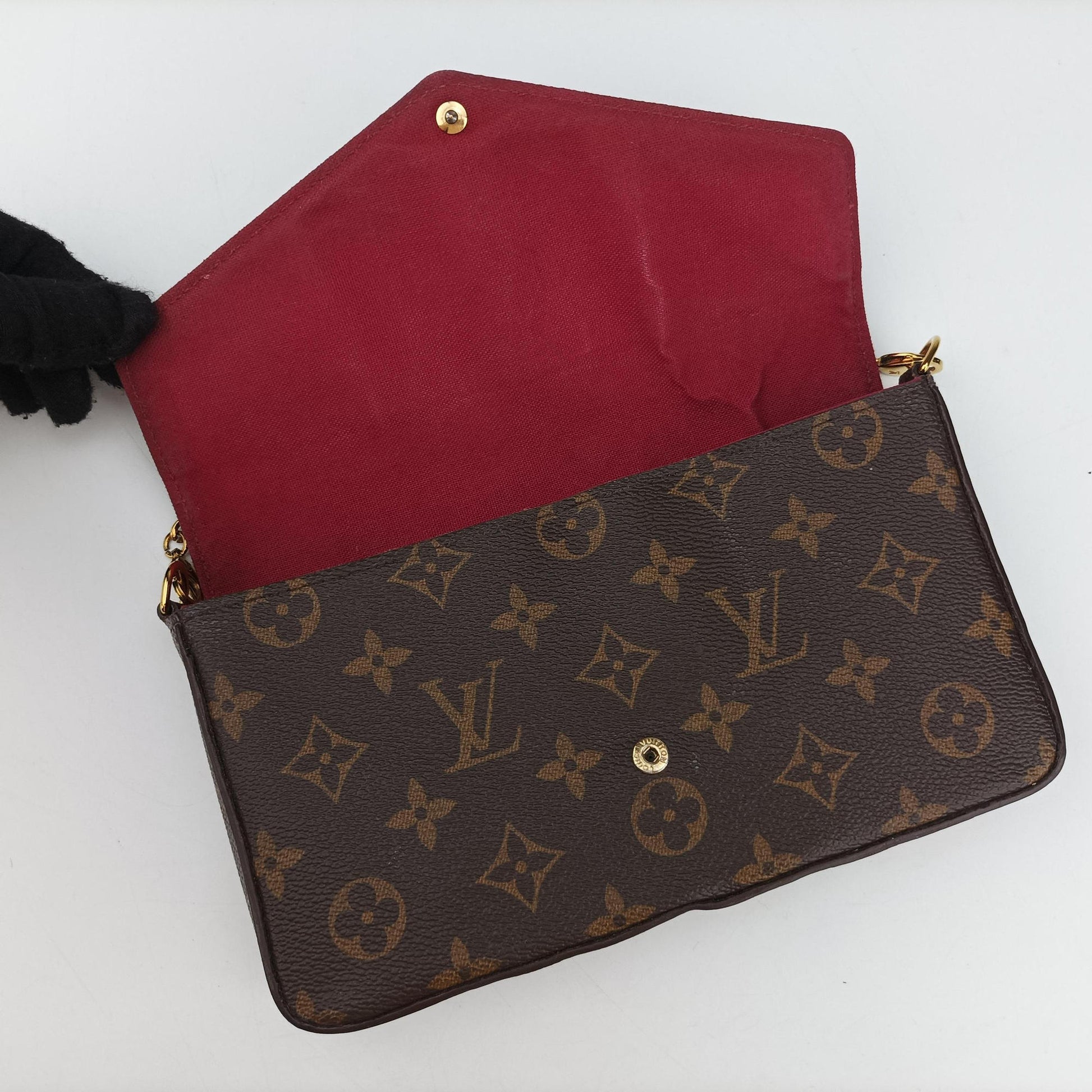 Pochette Felicie Brown Monogram Canvas M61276 MI1146ポシェット フェリシー モノグラム/ブラウン モノグラムキャンバス M61276 MI1146