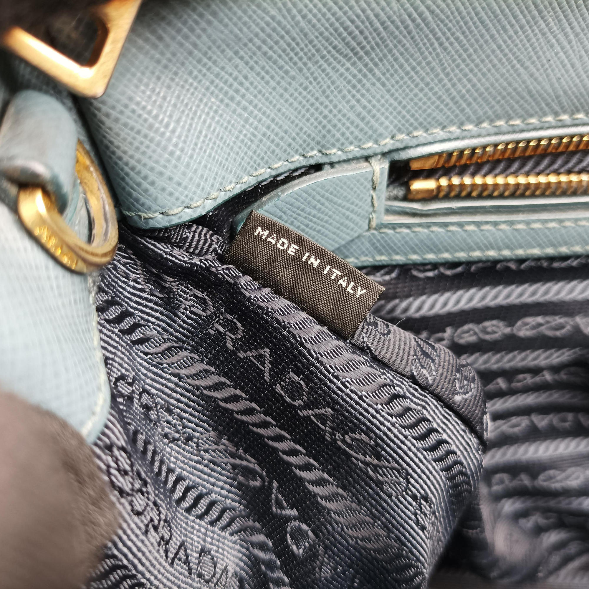 Galleria Blue SAFFIANO Leather BN1786 7 V 164ガレリア ブルー サフィアーノレザー BN1786 7 V 164