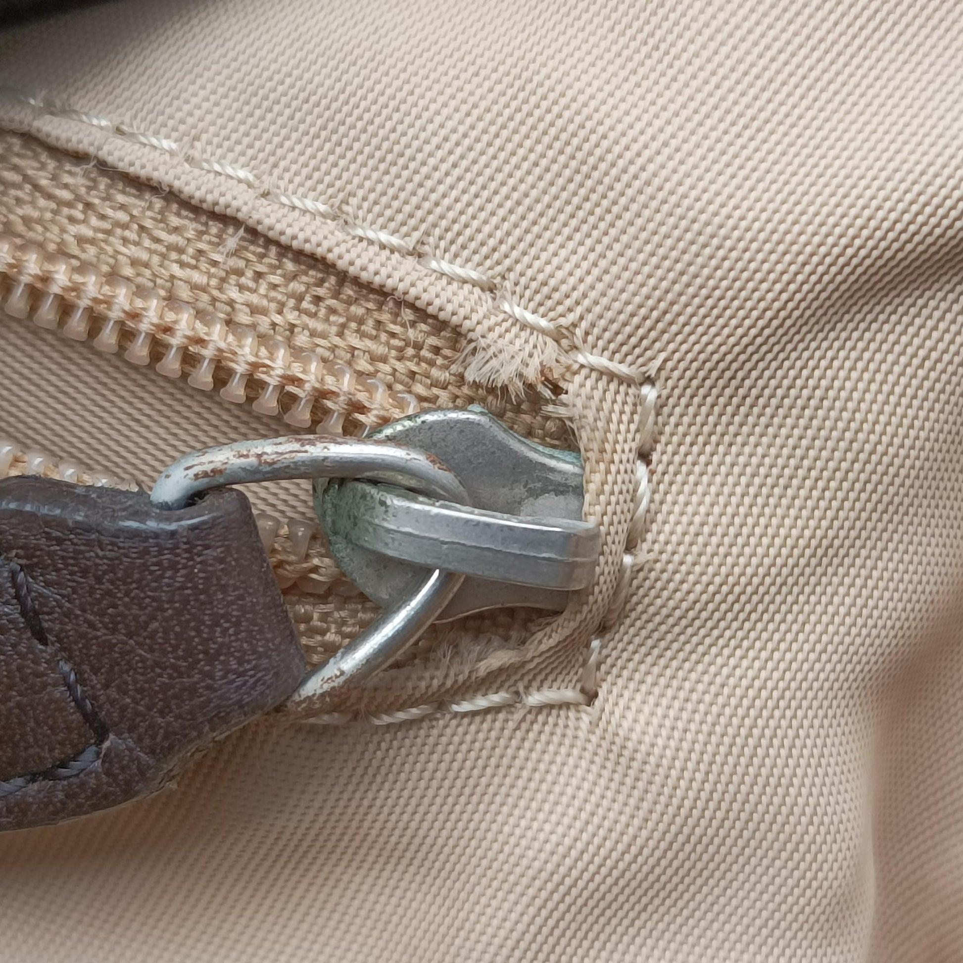 Street Chic Messenger Brown ×Beige Jacquard Canvas×Leather 07-BO-0036ストリートシック メッセンジャー ブラウン × ベージュ ジャガード キャンバス × カーフレザー 07-BO-0036