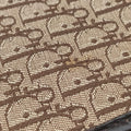 Street Chic Messenger Brown ×Beige Jacquard Canvas×Leather 07-BO-0036ストリートシック メッセンジャー ブラウン × ベージュ ジャガード キャンバス × カーフレザー 07-BO-0036