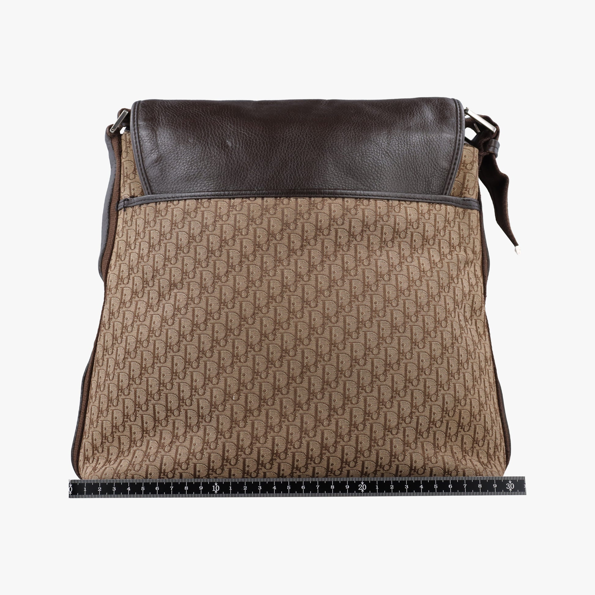 Street Chic Messenger Brown ×Beige Jacquard Canvas×Leather 07-BO-0036ストリートシック メッセンジャー ブラウン × ベージュ ジャガード キャンバス × カーフレザー 07-BO-0036