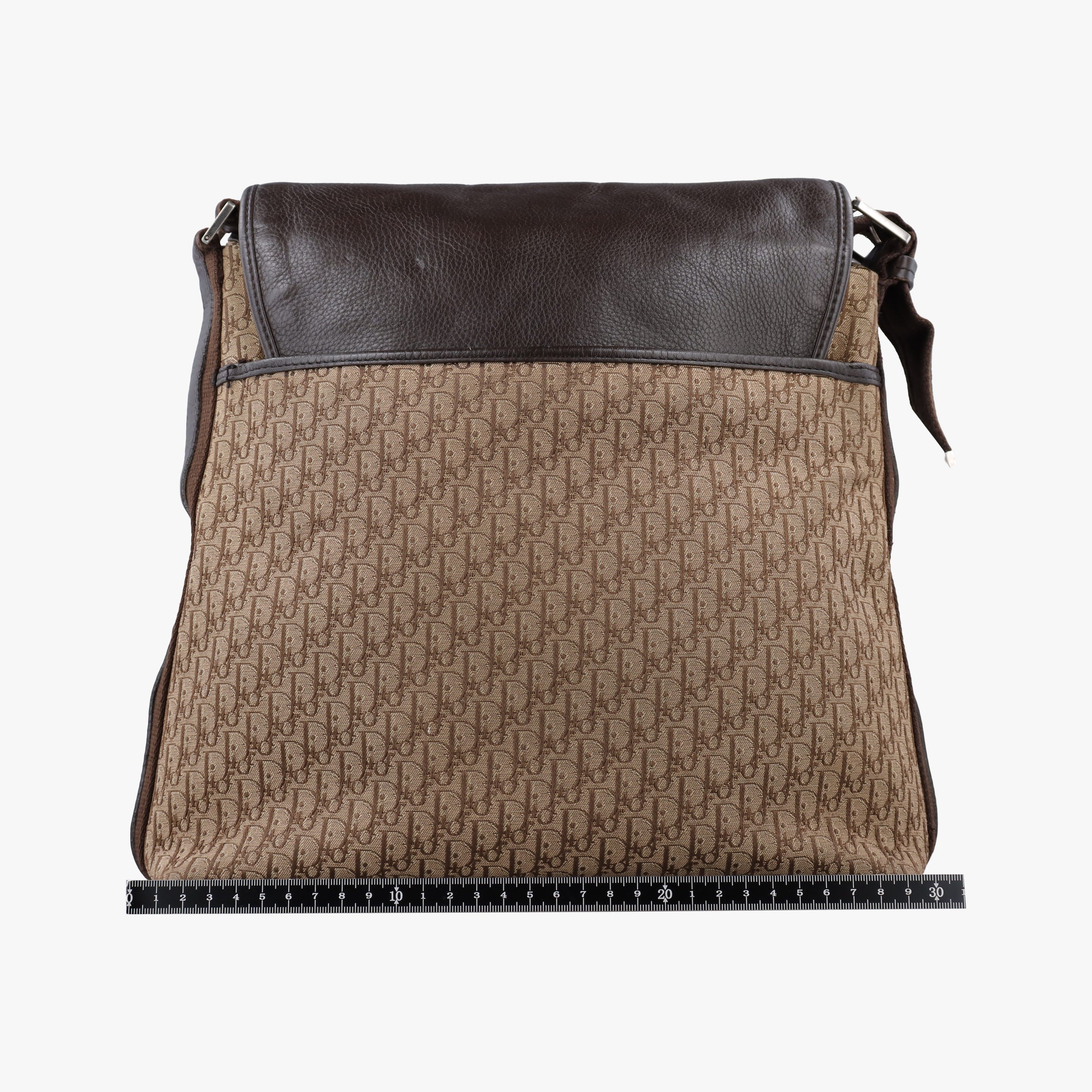Street Chic Messenger Brown ×Beige Jacquard Canvas×Leather 07-BO-0036ストリートシック メッセンジャー ブラウン × ベージュ ジャガード キャンバス × カーフレザー 07-BO-0036