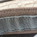 Street Chic Messenger Brown ×Beige Jacquard Canvas×Leather 07-BO-0036ストリートシック メッセンジャー ブラウン × ベージュ ジャガード キャンバス × カーフレザー 07-BO-0036
