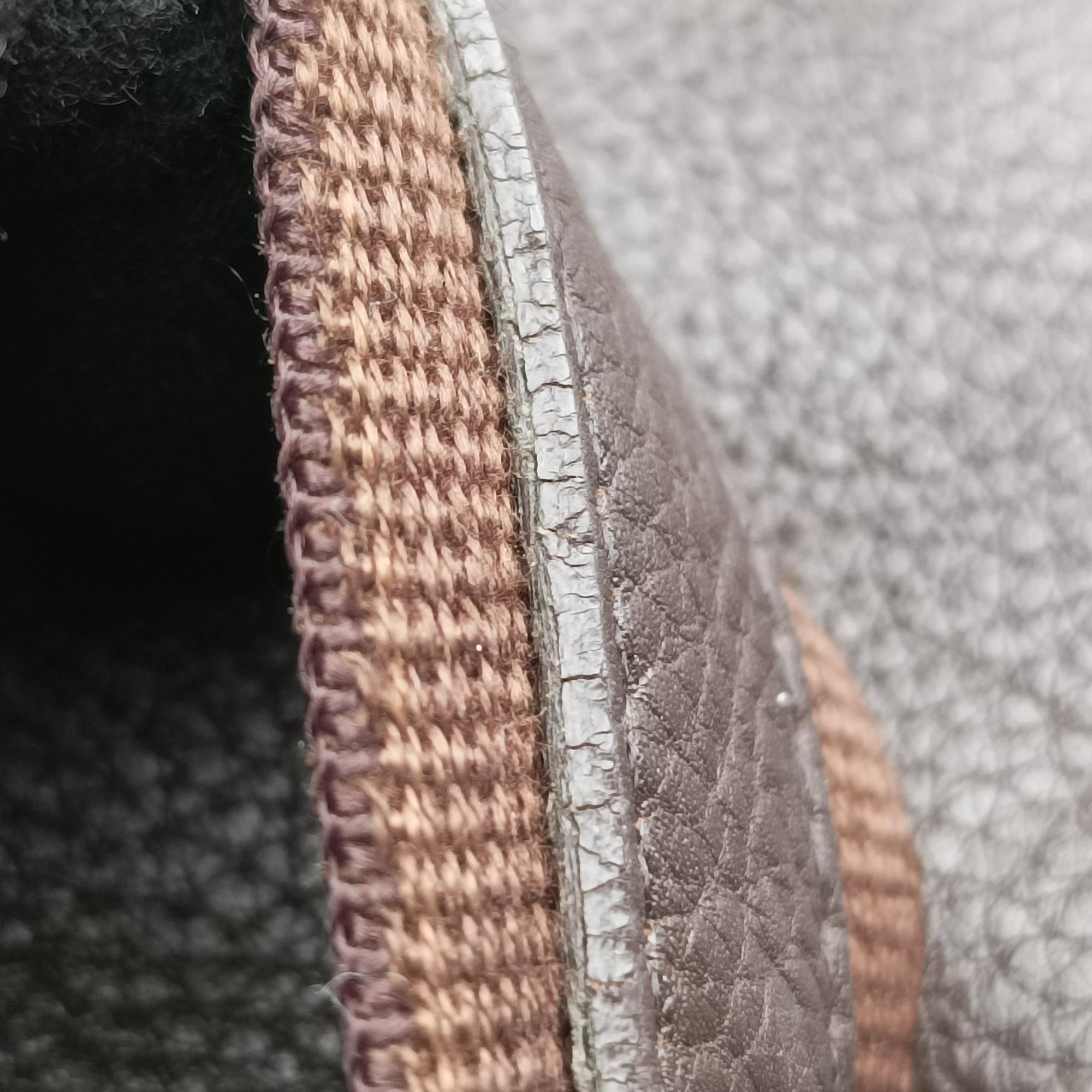 Street Chic Messenger Brown ×Beige Jacquard Canvas×Leather 07-BO-0036ストリートシック メッセンジャー ブラウン × ベージュ ジャガード キャンバス × カーフレザー 07-BO-0036
