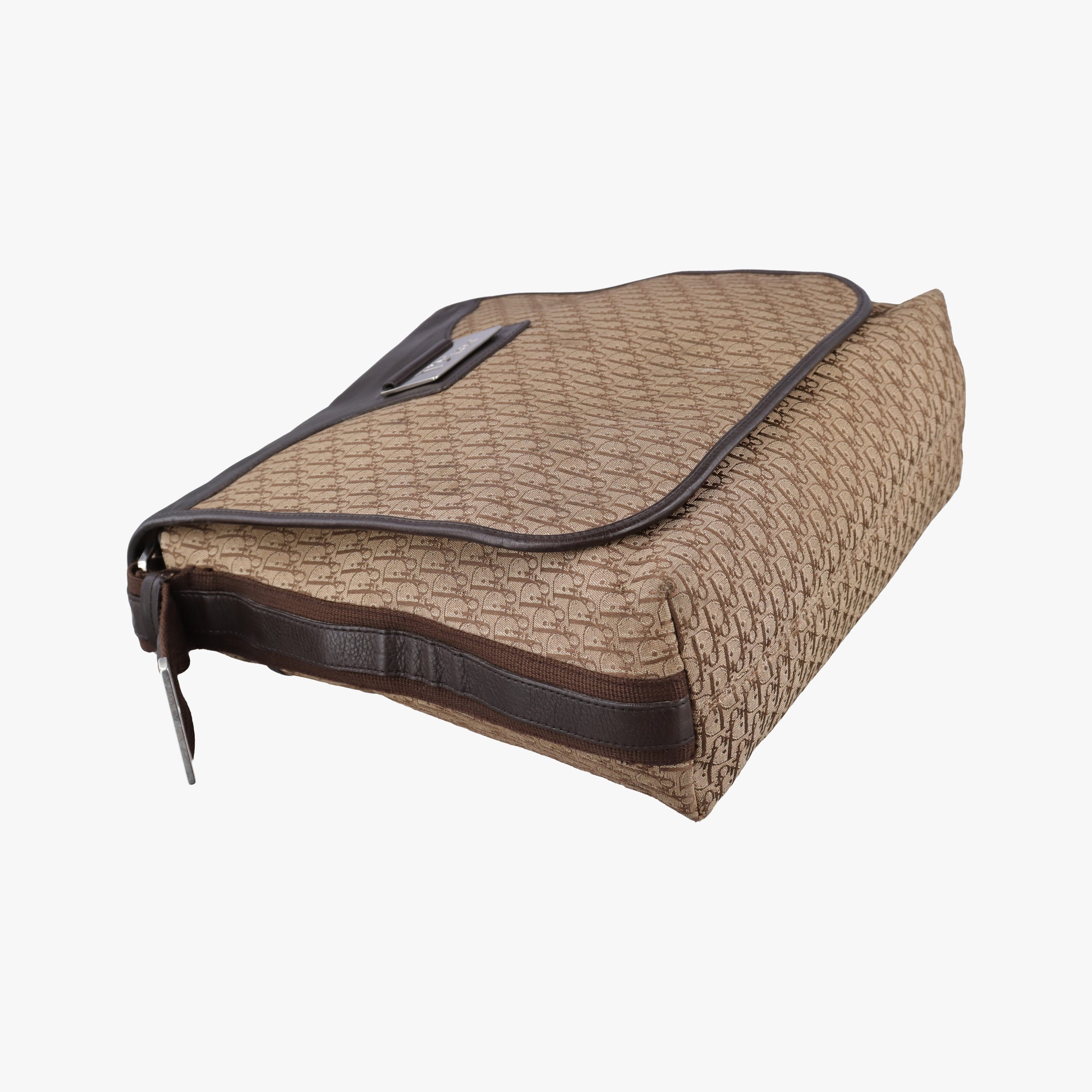 Street Chic Messenger Brown ×Beige Jacquard Canvas×Leather 07-BO-0036ストリートシック メッセンジャー ブラウン × ベージュ ジャガード キャンバス × カーフレザー 07-BO-0036