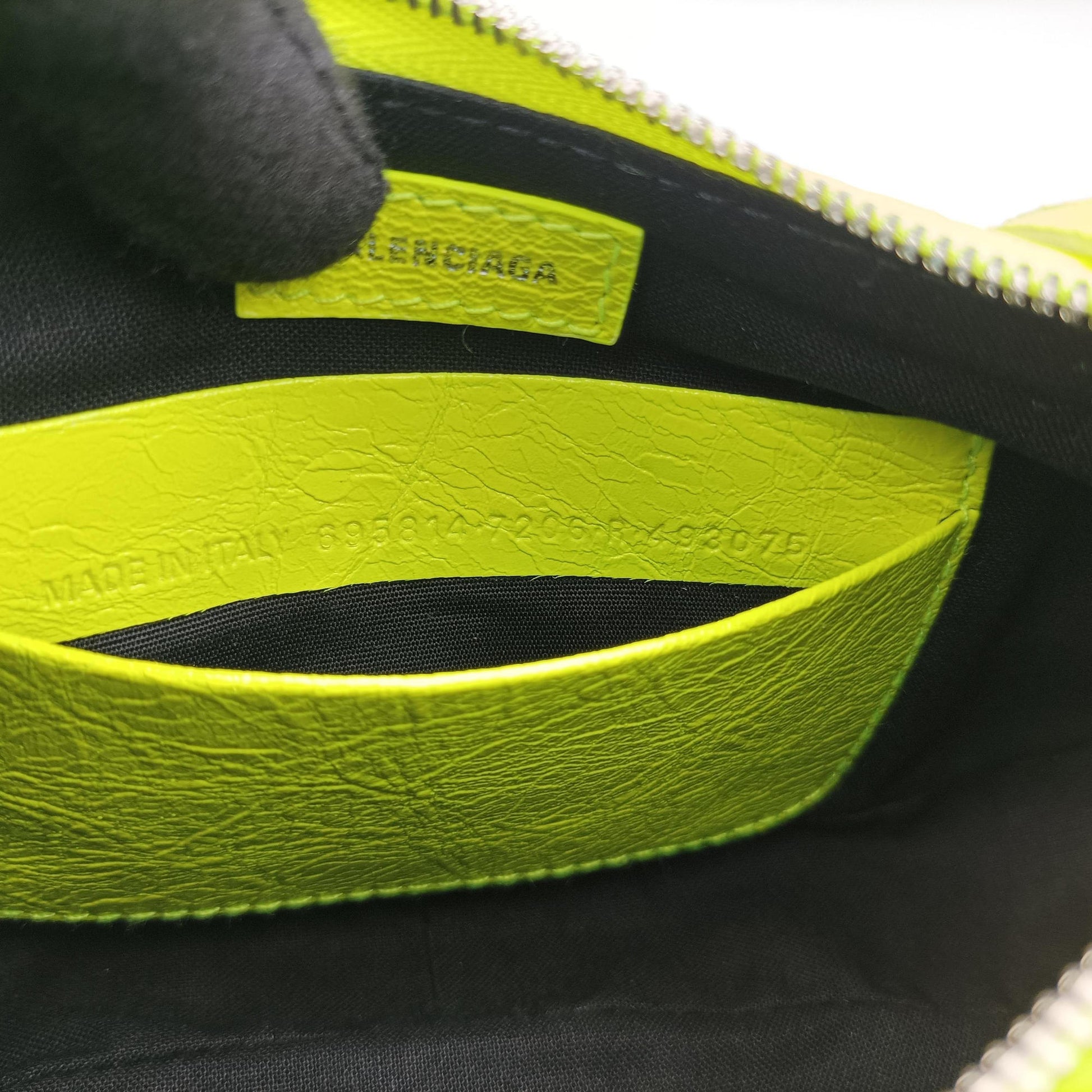 Le Cagole Yellow lambskin 695814.7206.R.493075ルカゴール イエロー ラムスキン 695814.7206.R.493075