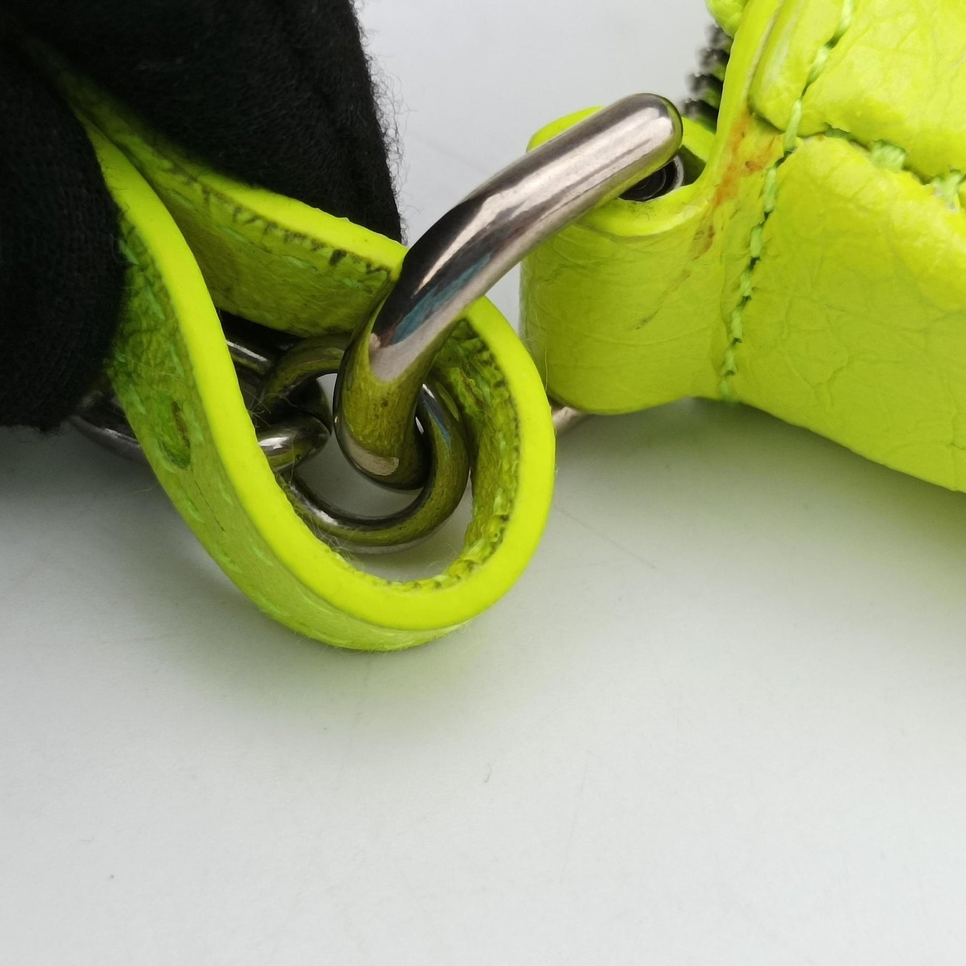 Le Cagole Yellow lambskin 695814.7206.R.493075ルカゴール イエロー ラムスキン 695814.7206.R.493075