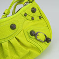 Le Cagole Yellow lambskin 695814.7206.R.493075ルカゴール イエロー ラムスキン 695814.7206.R.493075