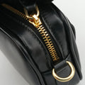 Logo belt Black leather DNP104ロゴベルト ブラック レザー DNP104