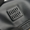 Logo belt Black leather DNP104ロゴベルト ブラック レザー DNP104