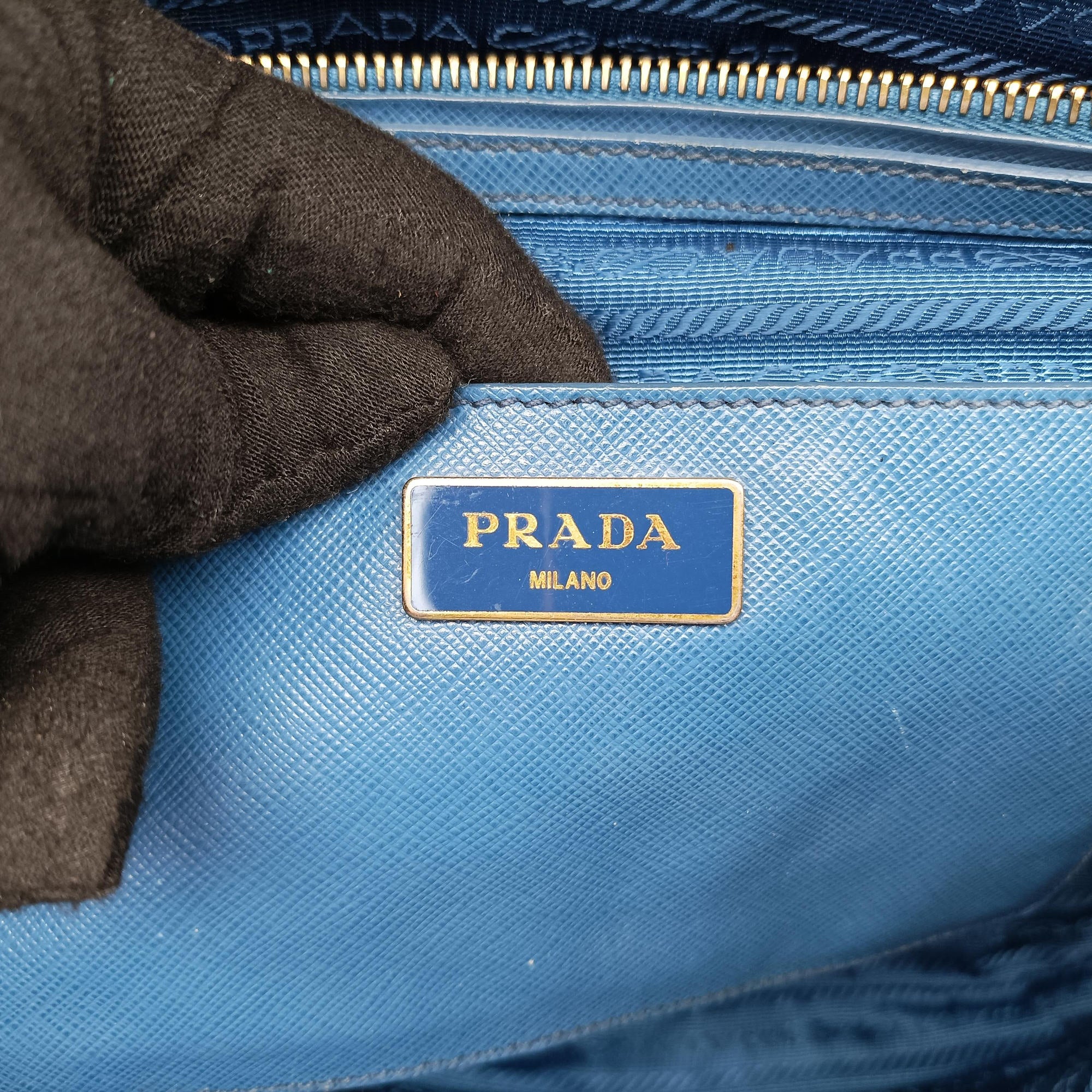 Galleria Blue SAFFIANO Leather BN1786 31/Iガレリア ブルー サフィアーノレザー BN1786 31/I