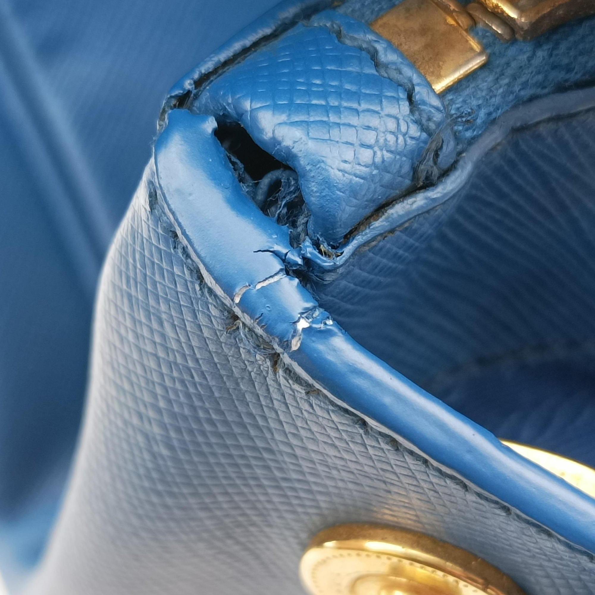 Galleria Blue SAFFIANO Leather BN1786 31/Iガレリア ブルー サフィアーノレザー BN1786 31/I