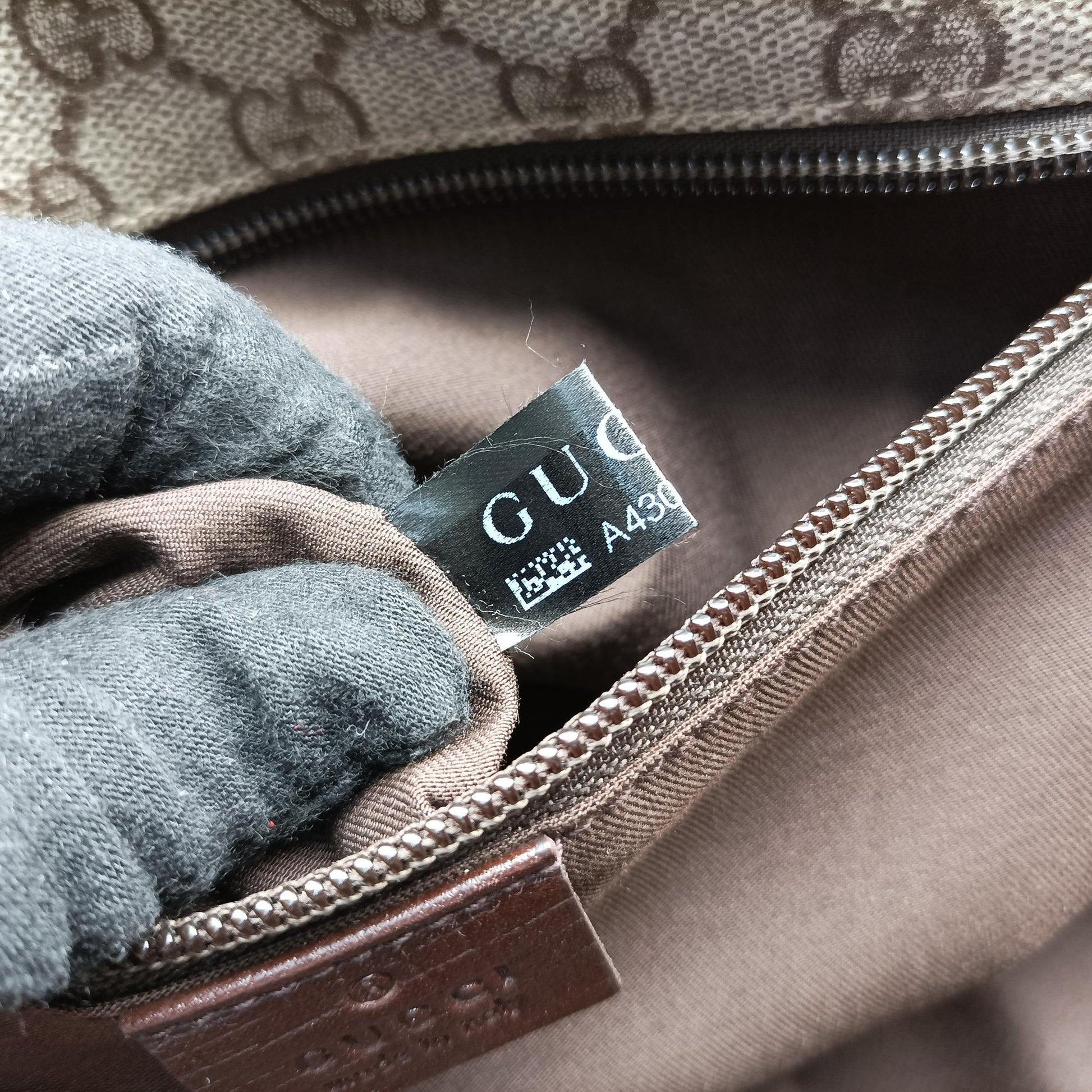 GG Supreme DiaperBag Brown PVC coated canvas 189748 A4306802GGスプリーム マザーズバッグ ブラウン PVCコーティングキャンバス 189748 A4306802