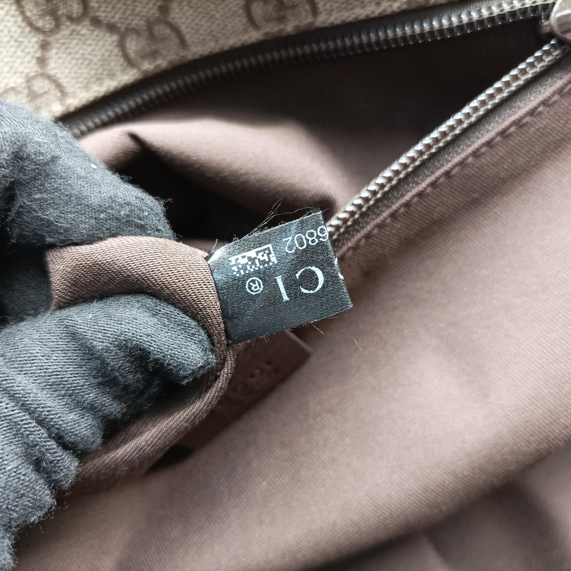 GG Supreme DiaperBag Brown PVC coated canvas 189748 A4306802GGスプリーム マザーズバッグ ブラウン PVCコーティングキャンバス 189748 A4306802