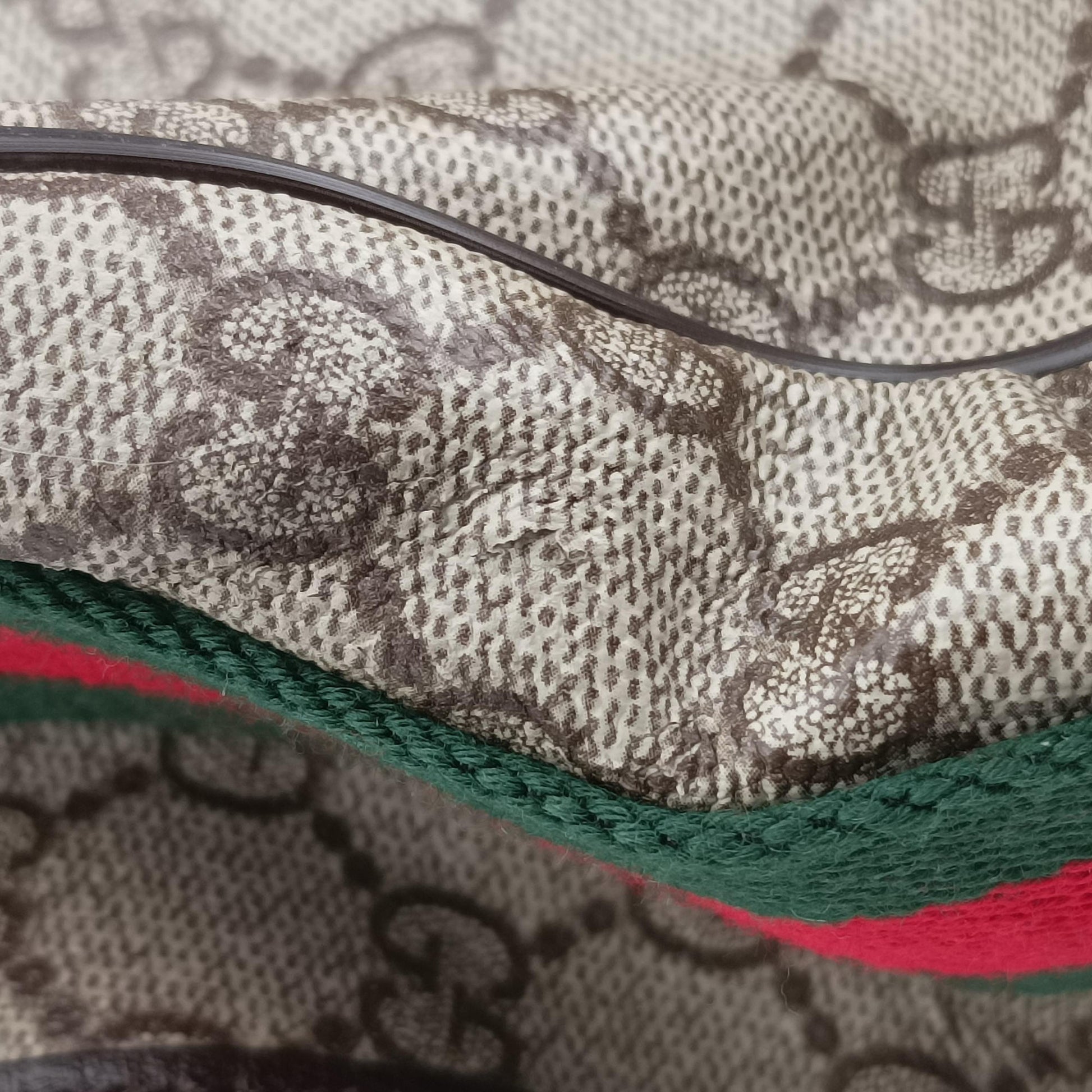 GG Supreme DiaperBag Brown PVC coated canvas 189748 A4306802GGスプリーム マザーズバッグ ブラウン PVCコーティングキャンバス 189748 A4306802