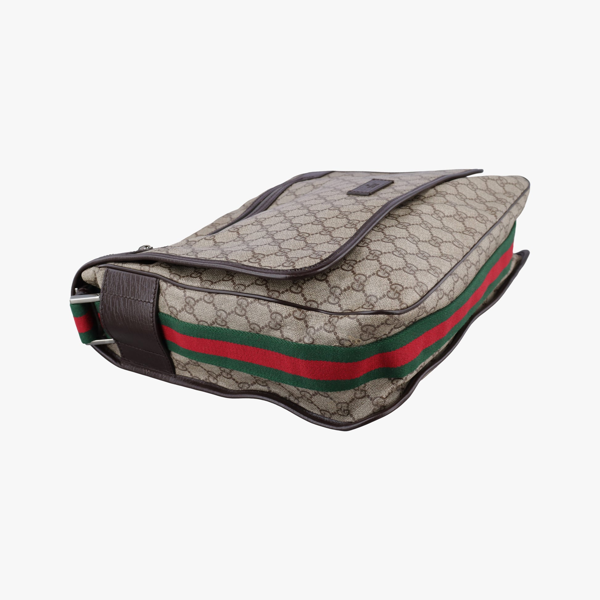 GG Supreme DiaperBag Brown PVC coated canvas 189748 A4306802GGスプリーム マザーズバッグ ブラウン PVCコーティングキャンバス 189748 A4306802