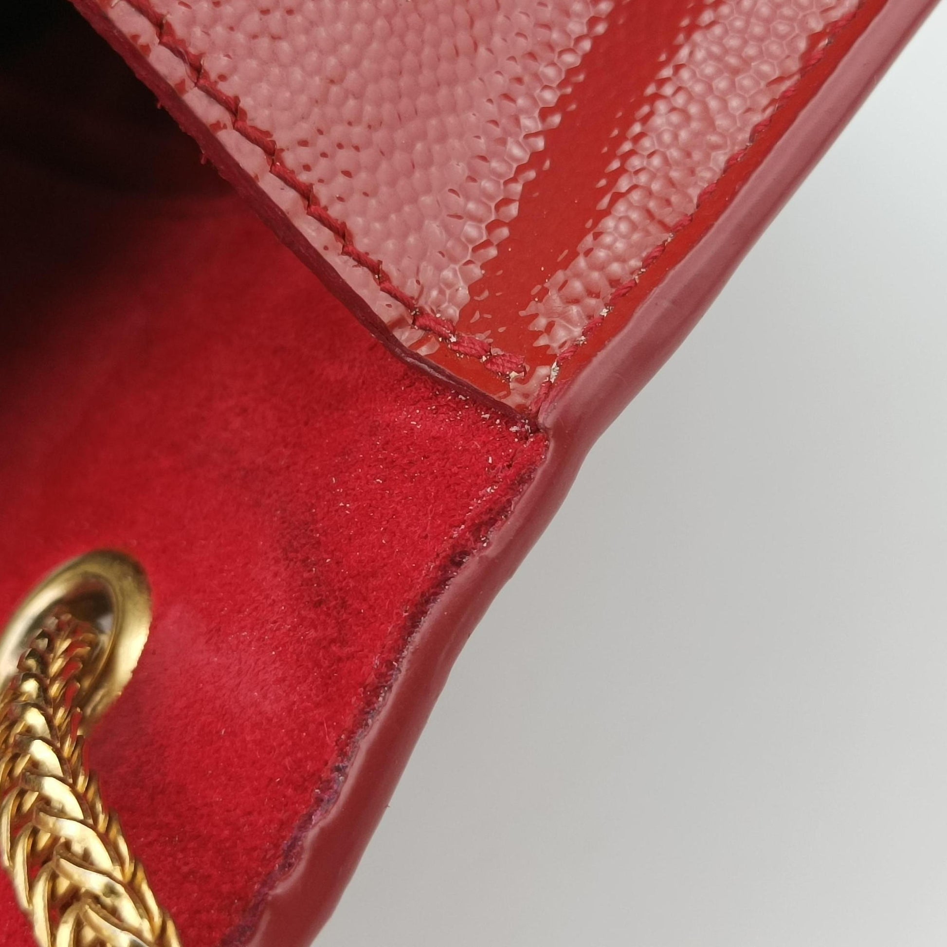 Small Betty Flap Red caviar skin 314516 314516.529258ベティ スモール レッド キャビアスキン 314516 314516.529258