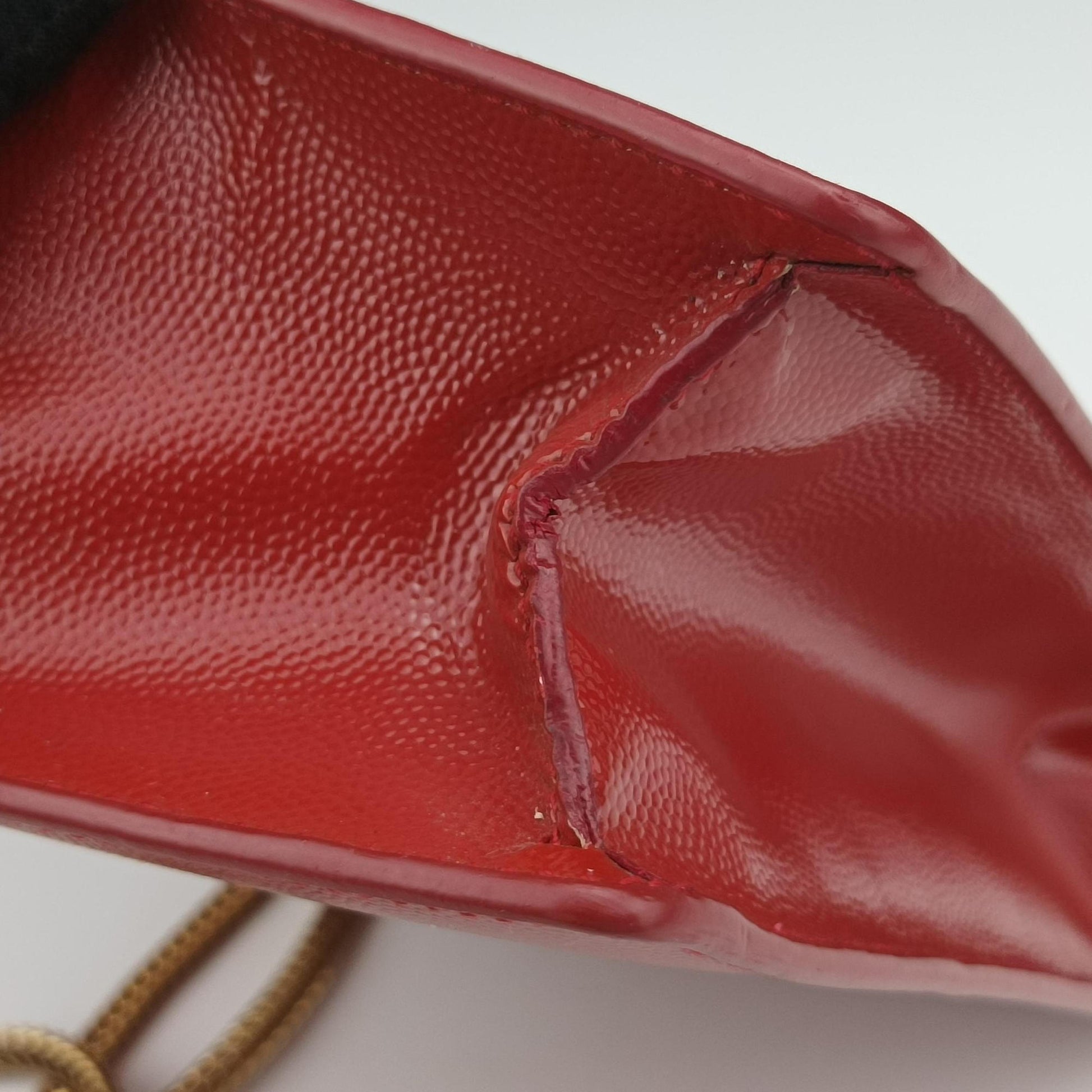 Small Betty Flap Red caviar skin 314516 314516.529258ベティ スモール レッド キャビアスキン 314516 314516.529258