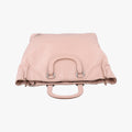 Triangle Logo tote Pink Leather 117トライアングルロゴ トート ピンク レザー 117