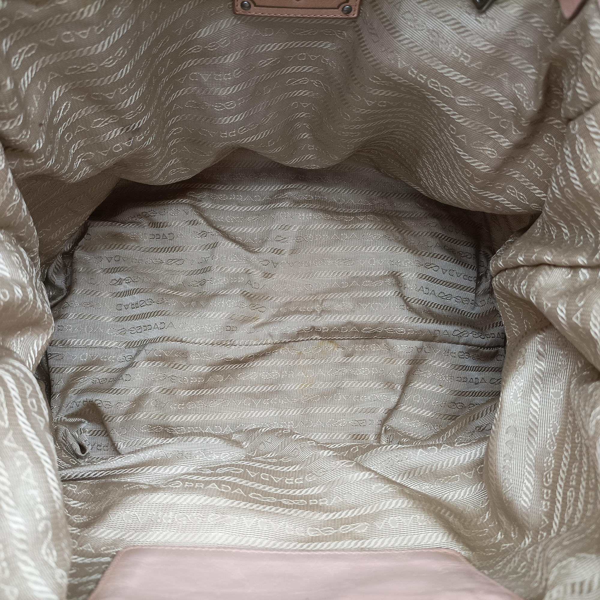 Triangle Logo tote Pink Leather 117トライアングルロゴ トート ピンク レザー 117