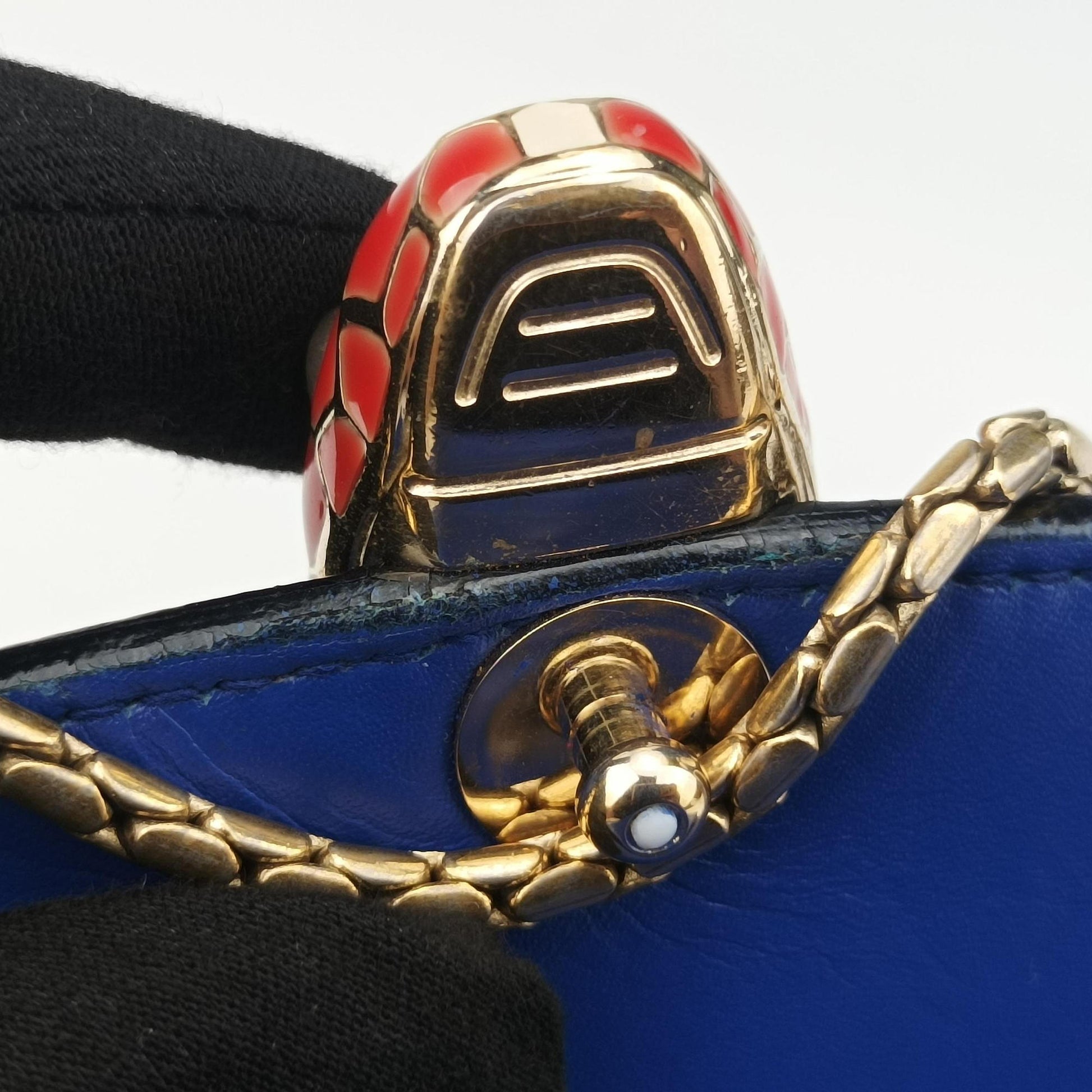 SERPENTI FOREVER Blue leather RP.E14.37425セルペンティ フォーエバー ブルー レザー RP.E14.37425