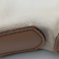 Jackie White× Brown Canvas × Leather 001 38 ジャッキー ホワイト× ブラウン キャンバス×レザー 001 38 