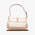 Jackie White× Brown Canvas × Leather 001 38 ジャッキー ホワイト× ブラウン キャンバス×レザー 001 38 