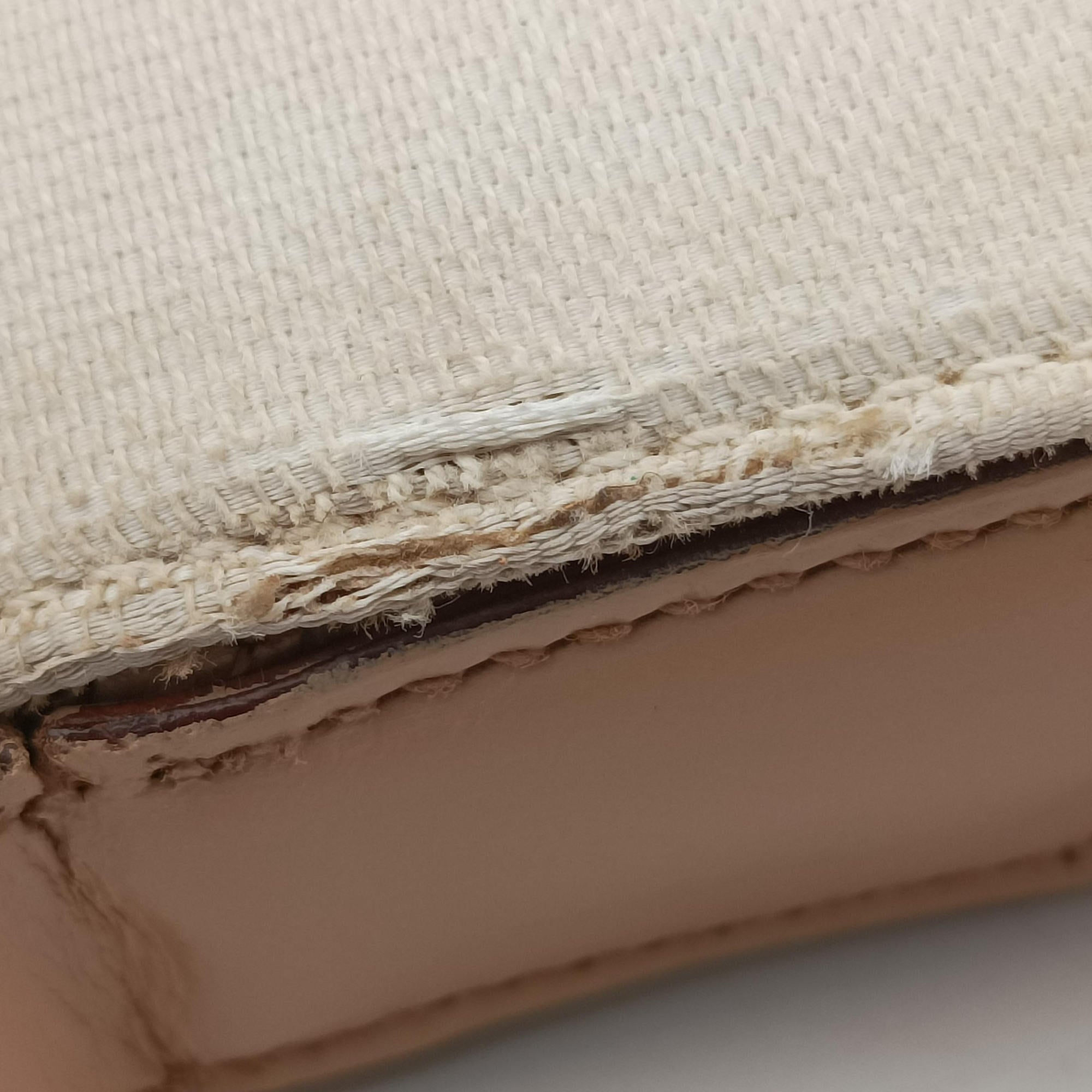 Jackie White× Brown Canvas × Leather 001 38 ジャッキー ホワイト× ブラウン キャンバス×レザー 001 38 
