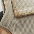 Jackie White× Brown Canvas × Leather 001 38 ジャッキー ホワイト× ブラウン キャンバス×レザー 001 38 