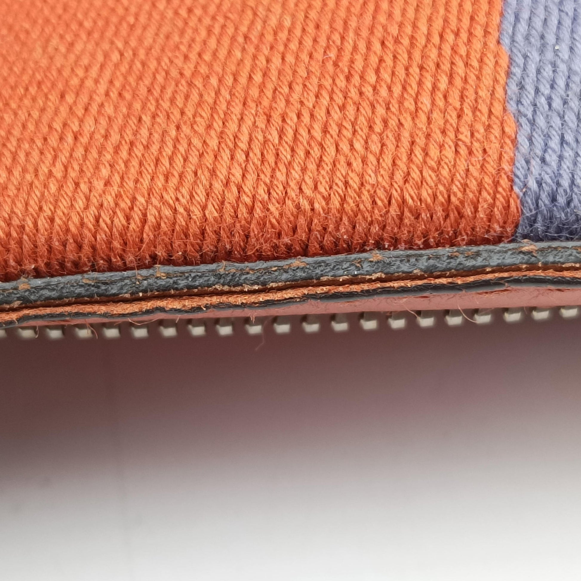 Sherry Line Orange×blue Leather 247205 I9857133シェリーライン オレンジ×ブルー レザー 247205 I9857133