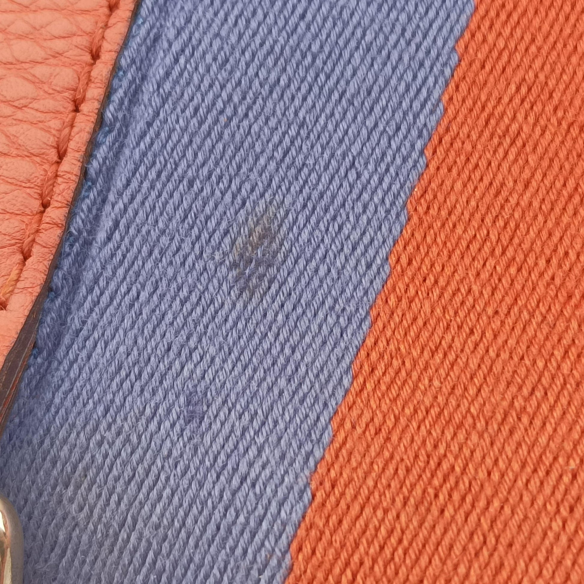 Sherry Line Orange×blue Leather 247205 I9857133シェリーライン オレンジ×ブルー レザー 247205 I9857133