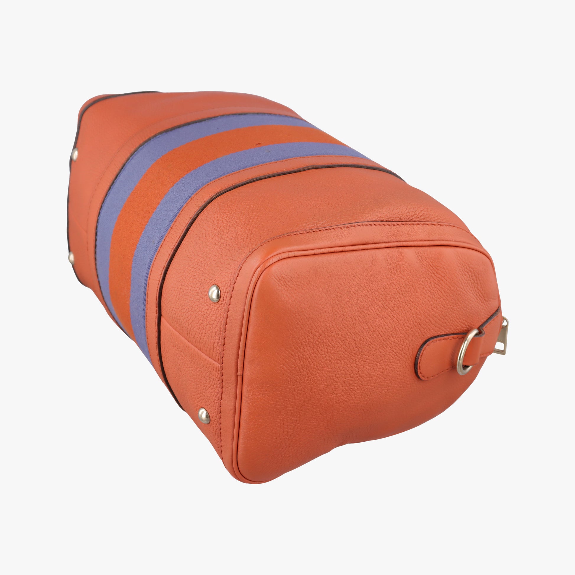Sherry Line Orange×blue Leather 247205 I9857133シェリーライン オレンジ×ブルー レザー 247205 I9857133