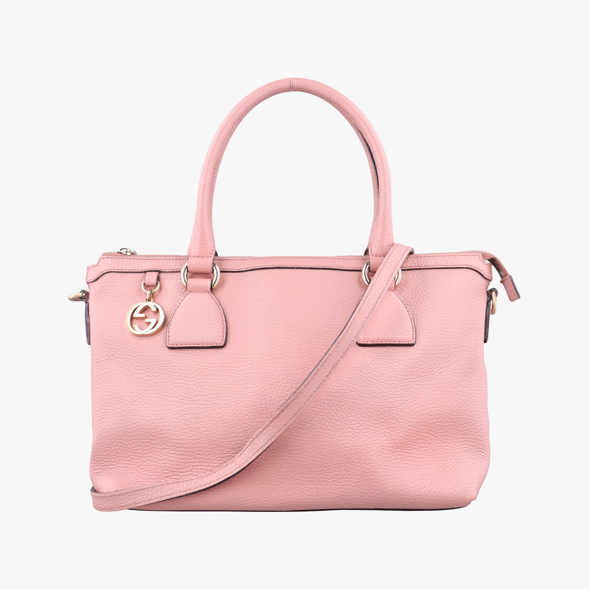 interlocking G Charmy Pink Leather 449659 B021766184インターロッキングG チャーム アウトレット ピンク レザー 449659 B021766184