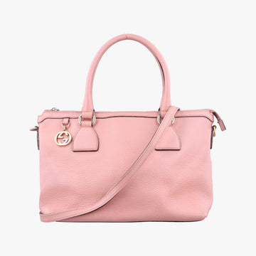 interlocking G Charmy Pink Leather 449659 B021766184インターロッキングG チャーム アウトレット ピンク レザー 449659 B021766184