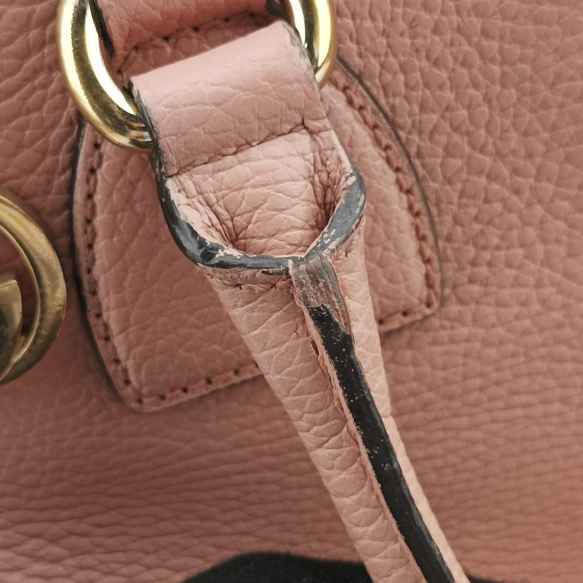 interlocking G Charmy Pink Leather 449659 B021766184インターロッキングG チャーム アウトレット ピンク レザー 449659 B021766184