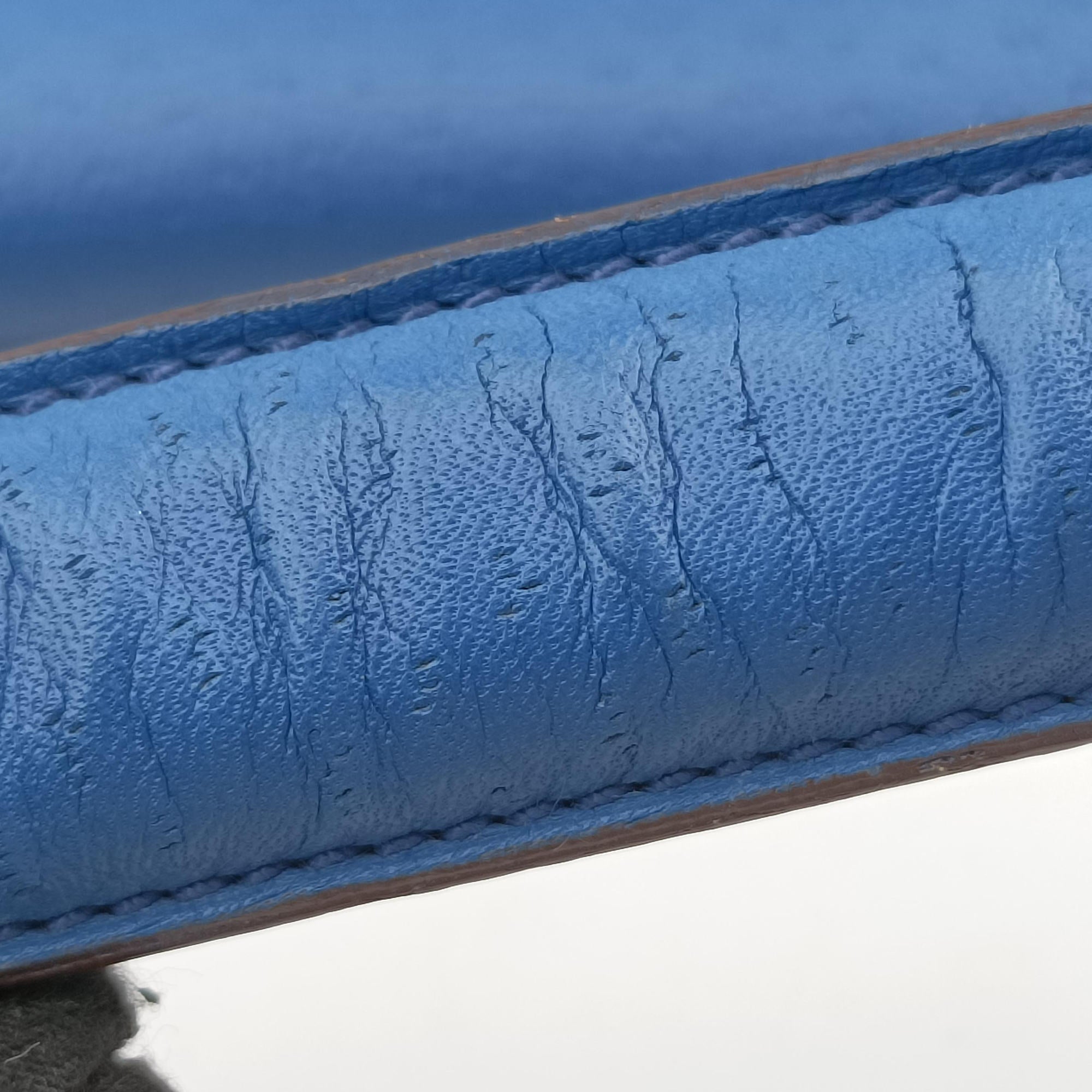 Gancini  Blue Leather AF-21 4363ガンチーニ ブルー レザー AF-21 4363