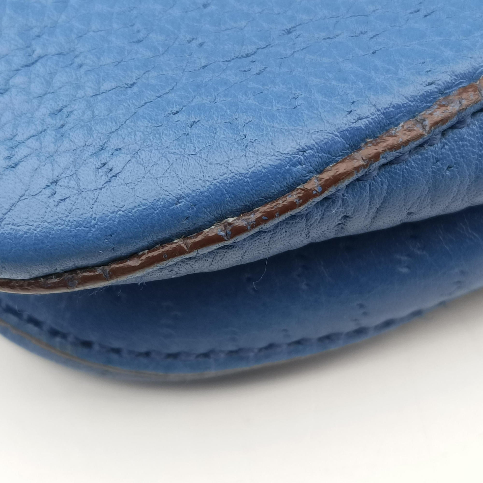 Gancini  Blue Leather AF-21 4363ガンチーニ ブルー レザー AF-21 4363