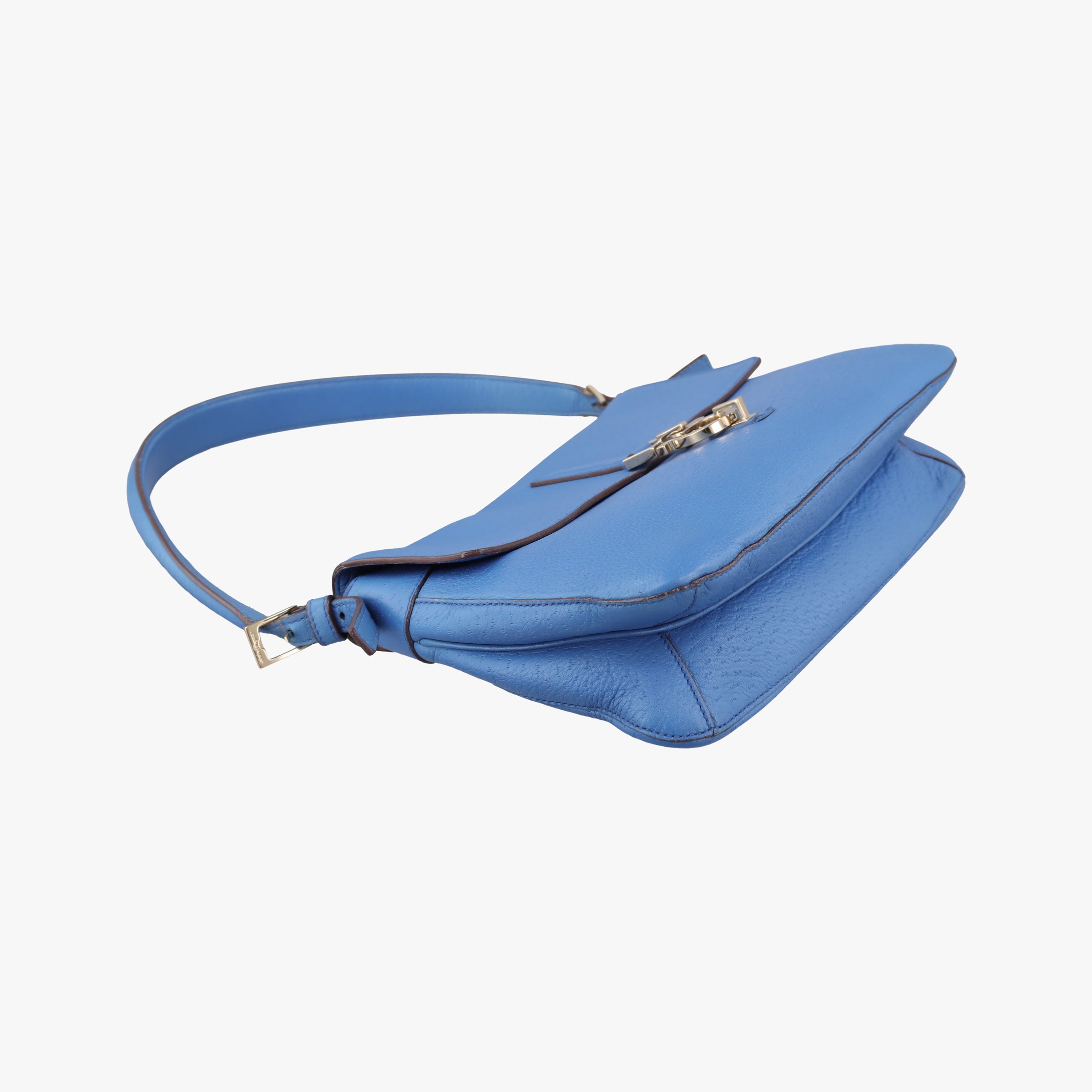 Gancini  Blue Leather AF-21 4363ガンチーニ ブルー レザー AF-21 4363