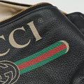 Print Black Leather 530412 H030051289グッチプリント ブラック レザー 530412 H030051289