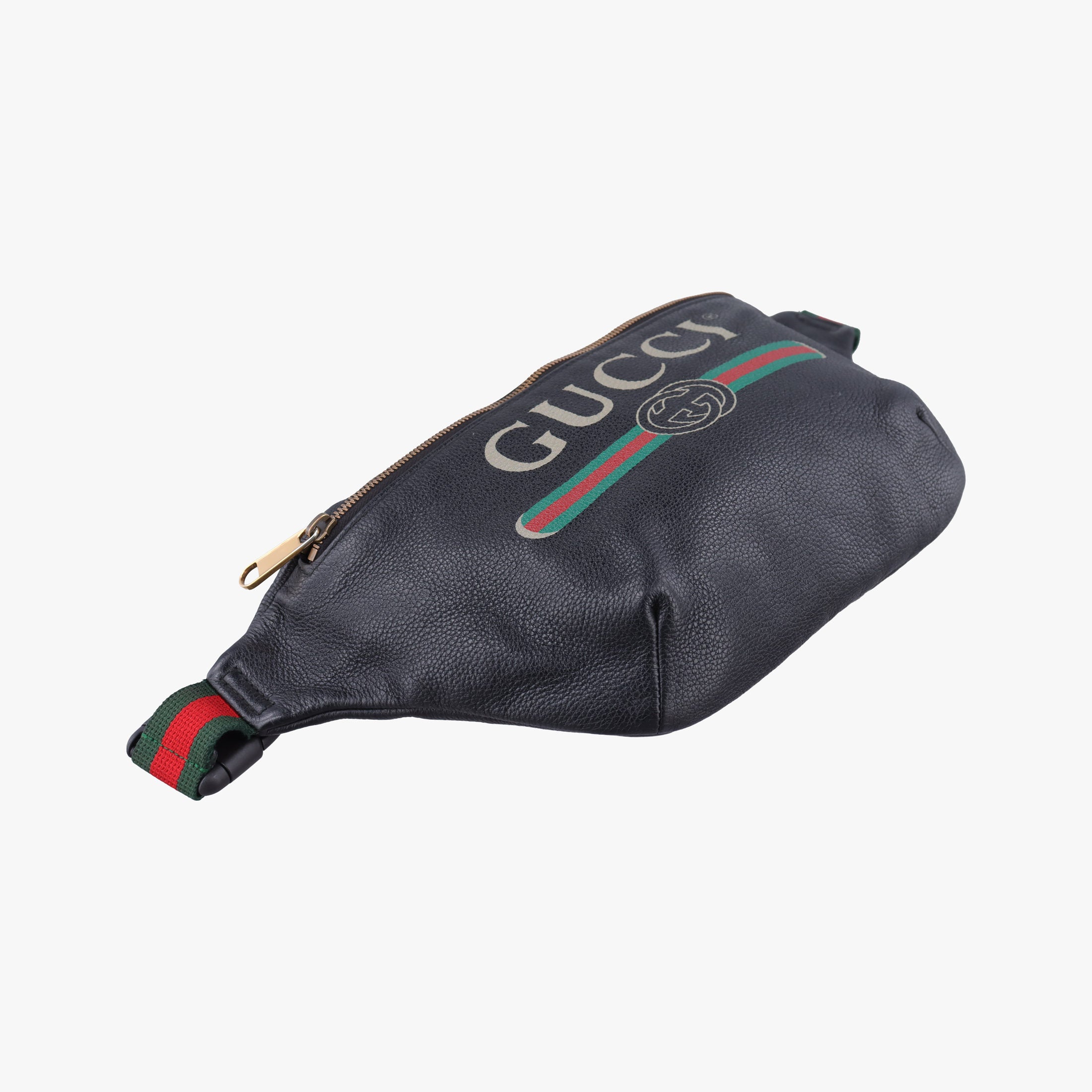Print Black Leather 530412 H030051289グッチプリント ブラック レザー 530412 H030051289
