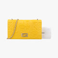 Embossed Logo Yellow Leather 8M0219YM 2266.8M0219YMY.098エンボス ロゴ イエロー レザー 8M0219YM 2266.8M0219YMY.098